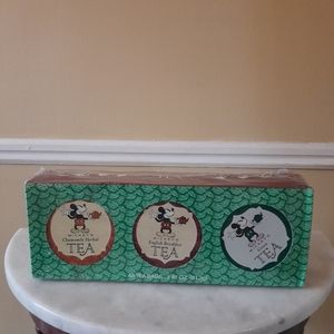 Vintage Disney tea tins with Tea Bags Sealed RARE